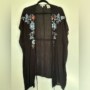 Patrons of Peace front tie kimono
